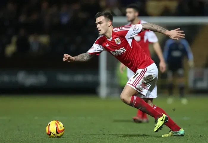 Framed Print : Marlon Pack in Action: Bristol City vs Notts County, Sky Bet League One, December 2013 Framed Print : Marlon Pack in Action: Bristol City vs Notts County, Sky Bet League One, December 2013