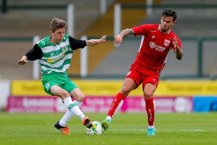 Framed Print : Marlon Pack in Action: Bristol City vs Yeovil Town, Pre-Season Friendly at Huish Park (16 / 07 / 2016) Framed Print : Marlon Pack in Action: Bristol City vs Yeovil Town, Pre-Season Friendly at Huish Park (16 / 07 / 2016)