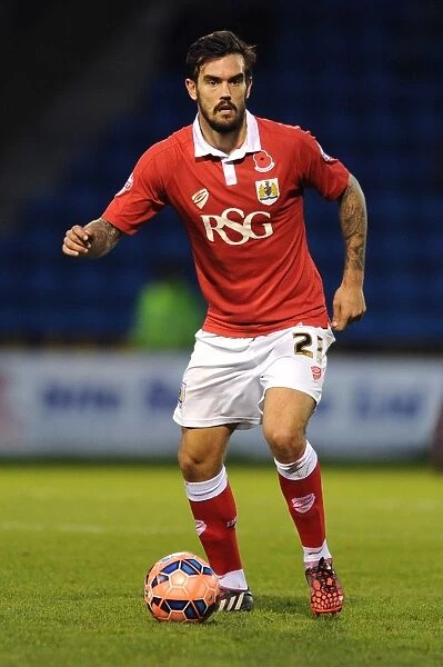 Marlon Pack in Action: FA Cup Round One at Gillingham's Priestfield Stadium