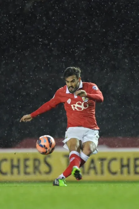 Framed Print : Marlon Pack in Action: FA Cup Third Round Replay - Bristol City vs Doncaster Rovers at Ashton Gate Stadium Framed Print : Marlon Pack in Action: FA Cup Third Round Replay - Bristol City vs Doncaster Rovers at Ashton Gate Stadium