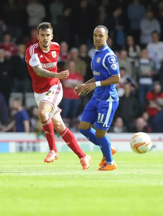 Framed Print : Marlon Pack in Action: A Football Moment from Bristol City vs Crewe, Sky Bet League One, 2014 Framed Print : Marlon Pack in Action: A Football Moment from Bristol City vs Crewe, Sky Bet League One, 2014