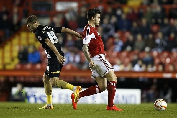 Marlon Pack Beats Ben Williamson: A Pivotal Moment in Bristol City's Victory over Port Vale (25 / 03 / 2014)