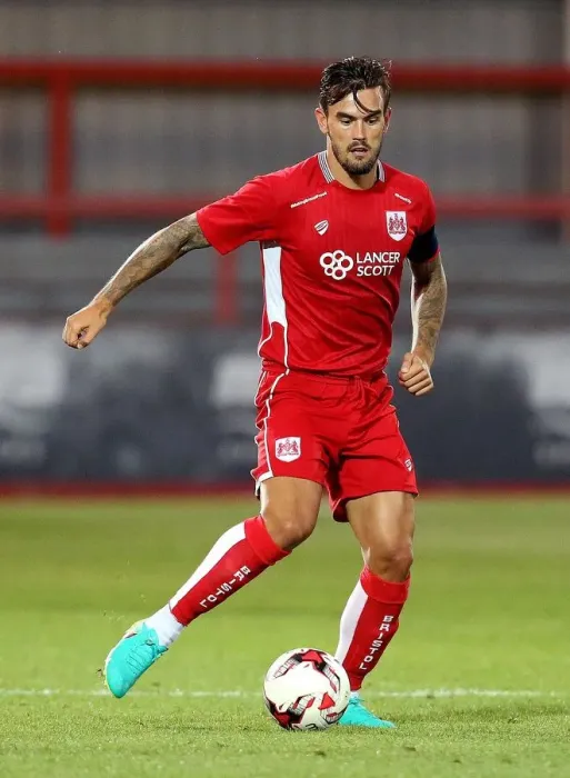 Framed Print : Marlon Pack of Bristol City in Action Against Cheltenham Town, 2016