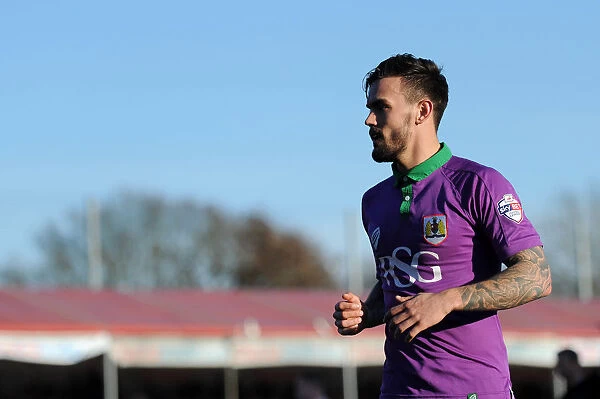 Marlon Pack of Bristol City in Action Against Crawley Town, Sky Bet League One, March 7, 2015