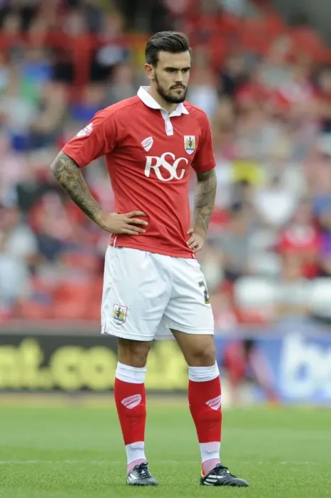 Framed Print : Marlon Pack of Bristol City in Action Against Doncaster Rovers, September 13, 2014 - Sky Bet League One Football Match
