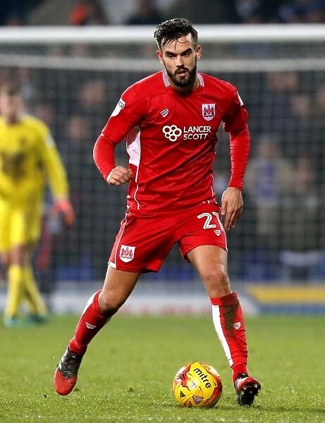 Marlon Pack of Bristol City in Action Against Ipswich Town, Sky Bet Championship (December 2016)