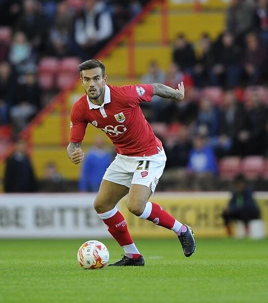 Marlon Pack of Bristol City in Action Against Leyton Orient, Sky Bet League One, 2014