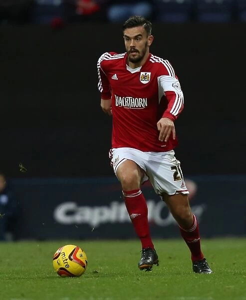 Marlon Pack of Bristol City in Action against Preston North End, Sky Bet League One, 2013