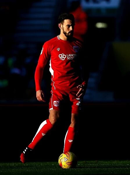Marlon Pack of Bristol City in Action Against Wolverhampton Wanderers, Sky Bet Championship, December 2016
