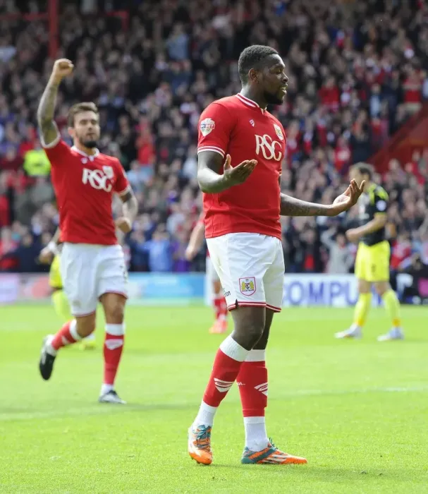 Framed Print : Marlon Pack and Jay Emmanuel-Thomas Celebrate Goal: Bristol City vs Walsall, Sky Bet League One, 2015 Framed Print : Marlon Pack and Jay Emmanuel-Thomas Celebrate Goal: Bristol City vs Walsall, Sky Bet League One, 2015
