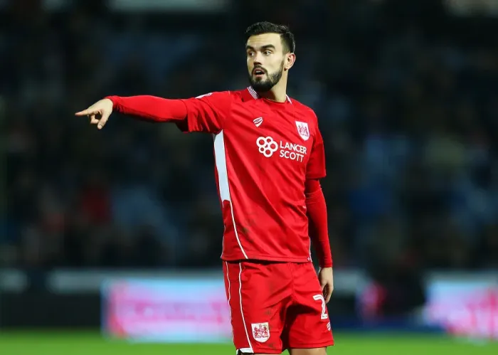 Framed Print : Marlon Pack Scores for Bristol City Against Huddersfield Town, 10-12-2016