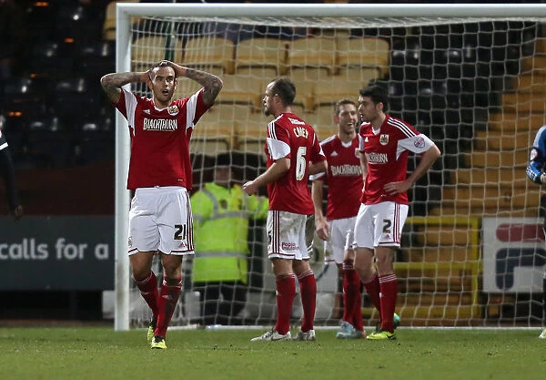 Marlon Pack's Disappointment: Notts County vs. Bristol City, League One, December 2013