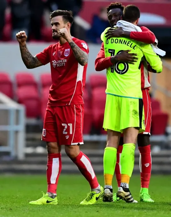 Framed Print : Marlon Pack's Euphoria: Bristol City's Triumph Over Rotherham United