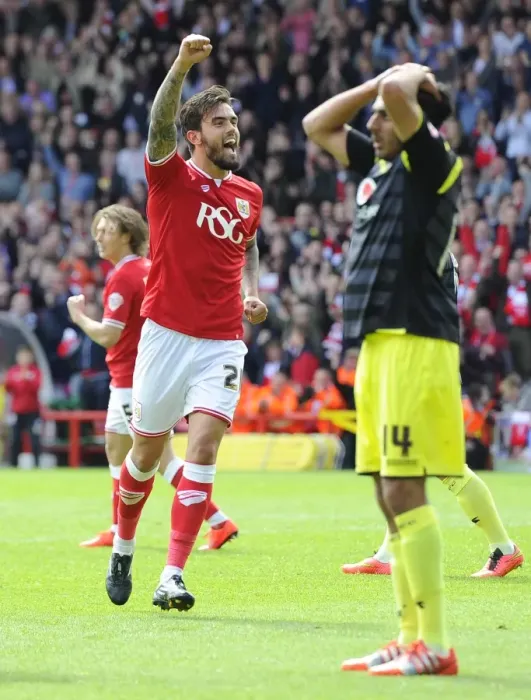 Framed Print : Marlon Pack's Thrilling Goal: Bristol City's Victory Over Walsall (03.05.2015) Framed Print : Marlon Pack's Thrilling Goal: Bristol City's Victory Over Walsall (03.05.2015)