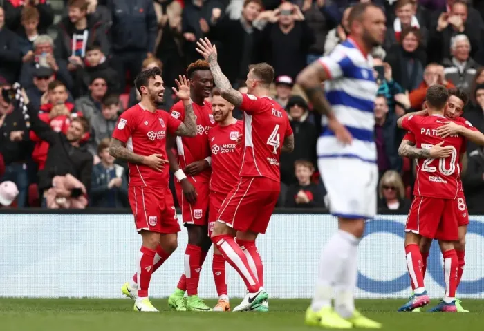 Framed Print : Marlon Pack's Thrilling Goal Celebration: Bristol City vs. Queens Park Rangers, Sky Bet Championship (April 14, 2017) Framed Print : Marlon Pack's Thrilling Goal Celebration: Bristol City vs. Queens Park Rangers, Sky Bet Championship (April 14, 2017)