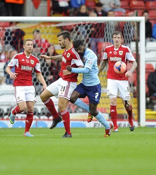 Maron Pack Fouled by Medy Elito in FA Cup Match: Bristol City vs Dagenham and Redbridge
