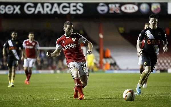 Martin Paterson in Action: Bristol City vs Port Vale, Sky Bet League One, 2014