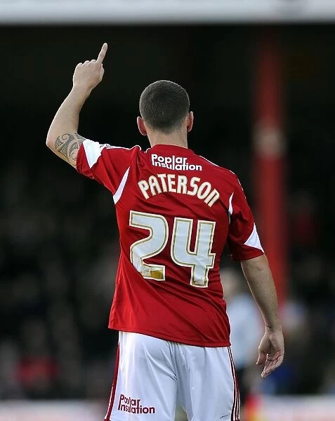 Martin Paterson in Action: Bristol City vs Swindon Town, Sky Bet League One, 2014