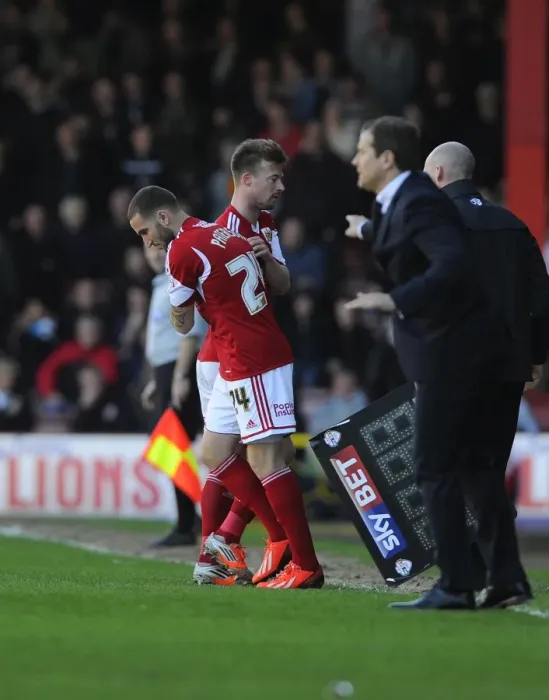 Framed Print : Martin Paterson Debuts: Bristol City vs Swindon Town, 15 / 03 / 2014 Framed Print : Martin Paterson Debuts: Bristol City vs Swindon Town, 15 / 03 / 2014