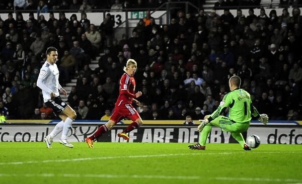 Martyn Woolford Scores for Bristol City in Derby Championship Clash - 10 / 12 / 2011