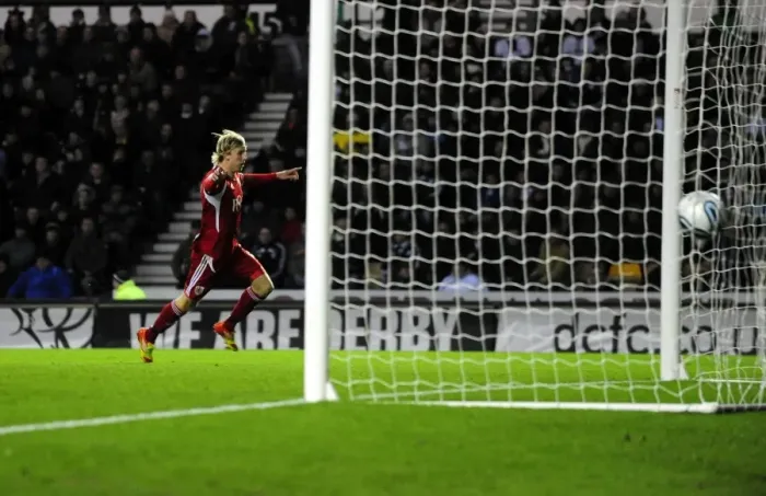 Framed Print : Martyn Woolford Scores: Derby County vs. Bristol City (10th December 2011), Championship Match Framed Print : Martyn Woolford Scores: Derby County vs. Bristol City (10th December 2011), Championship Match
