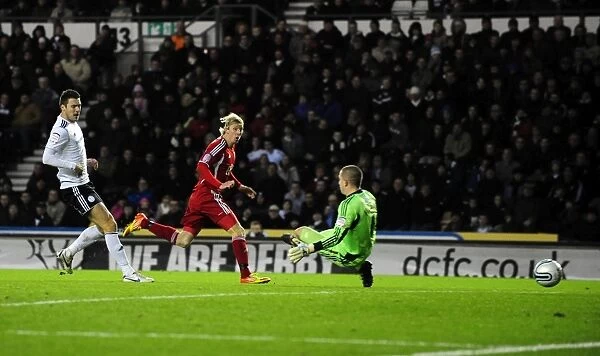 Martyn Woolford Scores the Game-Winning Goal: Derby County vs. Bristol City - Championship Match (10 / 12 / 2011)