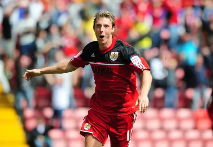 Framed Print : Martyn Woolford's Brace: Bristol City's Triumph Over Cardiff City, 2012 Framed Print : Martyn Woolford's Brace: Bristol City's Triumph Over Cardiff City, 2012