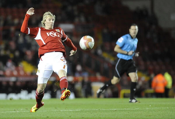 Martyn Woolford's Shot Against Middlesbrough - December 3, 2011 (Bristol City v Middlesbrough)