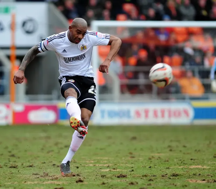 Framed Print : Marvin Elliott of Bristol City in Action against Blackpool, Npower Championship, 2013