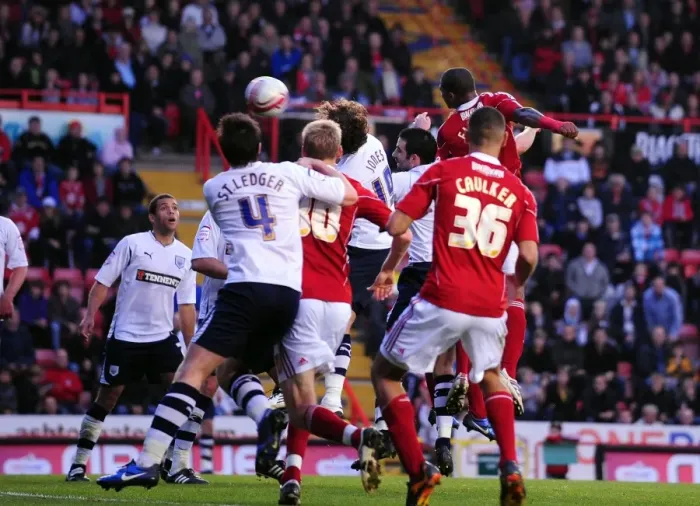 Framed Print : Marvin Elliott Scores the Winner: Bristol City vs. Preston North End, Championship Match, 06 / 11 / 2010, Ashton Gate Stadium Framed Print : Marvin Elliott Scores the Winner: Bristol City vs. Preston North End, Championship Match, 06 / 11 / 2010, Ashton Gate Stadium