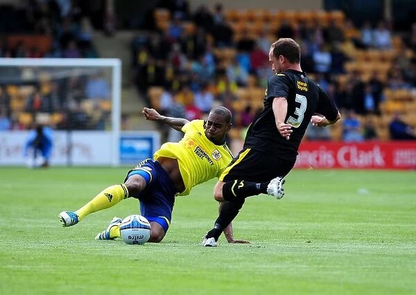 Marvin Elliott's Determined Challenge: Torquay vs. Bristol City