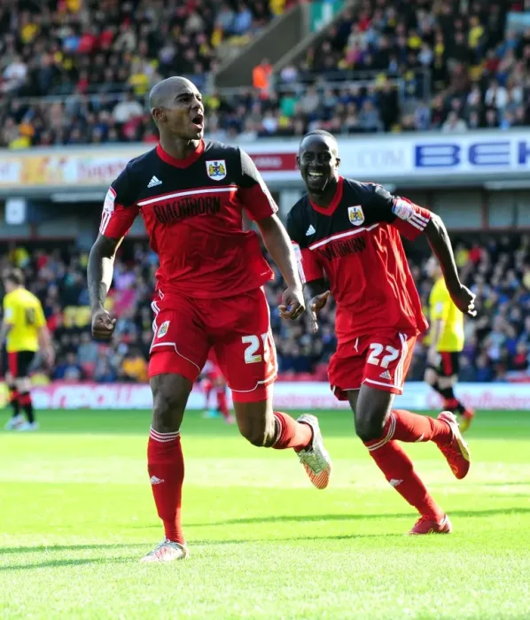 Framed Print : Marvin Elliott's Equalizing Goal: Watford vs. Bristol City, Championship Football Match, 2012 Framed Print : Marvin Elliott's Equalizing Goal: Watford vs. Bristol City, Championship Football Match, 2012
