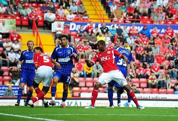 Marvin Elliott's Headers Misses the Mark: A Close Call for Bristol City Against Ipswich Town in the Championship (2011)