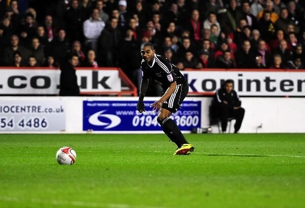 Marvin Elliott's Powerful Shot Against Nottingham Forest, Football, Npower Championship, 2011