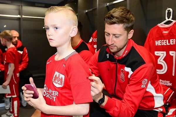 Mascots Behind-the-Scenes: A Peek into Bristol City's Changing Rooms during the 2017 Match vs. Wolverhampton Wanderers