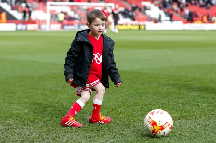 Framed Print : Mascots of Bristol City and Cardiff City Warm Up Ahead of Championship Clash at Ashton Gate Stadium