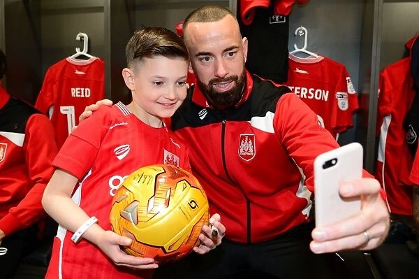 Mascots in the Changing Rooms: A Peek Behind the Scenes at Ashton Gate - Bristol City vs. Wolverhampton Wanderers, 2017