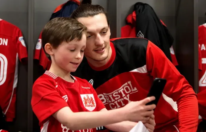 Framed Print : Mascots Meet Players: Bristol City vs. Norwich City, 2017 Framed Print : Mascots Meet Players: Bristol City vs. Norwich City, 2017