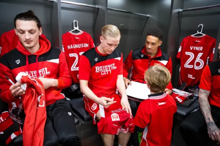 Framed Print : Mascots and Players Unite: A Championship Match Moment at Ashton Gate, Bristol City Framed Print : Mascots and Players Unite: A Championship Match Moment at Ashton Gate, Bristol City