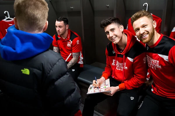 Mascots Surprise Dressing Room Visit: A Pre-Match Boost for Bristol City Players