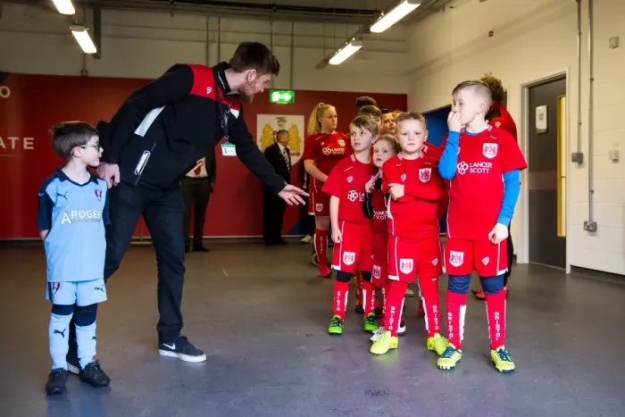 Framed Print : Mascots in the Tunnel: A Football Rivalry Unfolds - Bristol City vs Rotherham United, Sky Bet Championship Framed Print : Mascots in the Tunnel: A Football Rivalry Unfolds - Bristol City vs Rotherham United, Sky Bet Championship