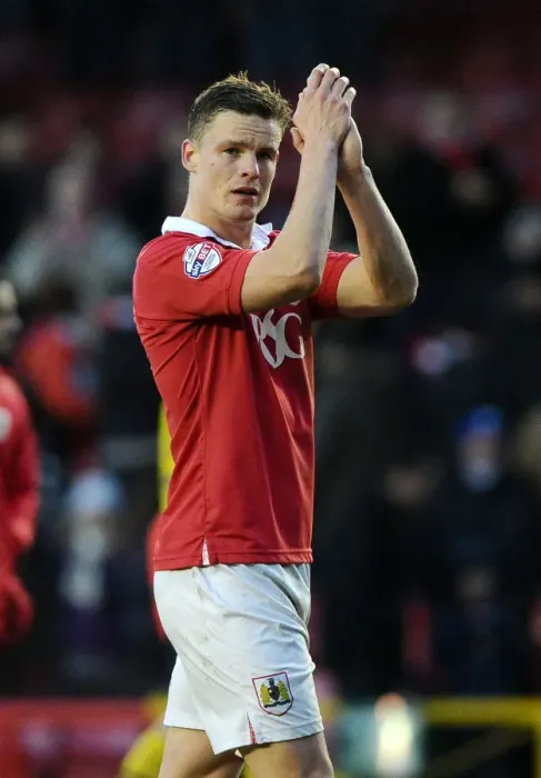 Framed Print : Matt Smith in Action: Bristol City vs Fleetwood Town, Ashton Gate, January 2015 Framed Print : Matt Smith in Action: Bristol City vs Fleetwood Town, Ashton Gate, January 2015