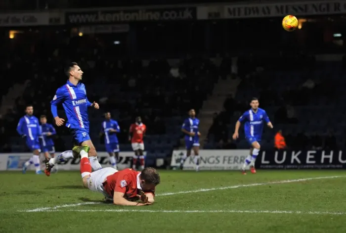 Framed Print : Matt Smith Scores Brace: Bristol City's Johnstone's Paint Trophy Victory Over Gillingham Framed Print : Matt Smith Scores Brace: Bristol City's Johnstone's Paint Trophy Victory Over Gillingham