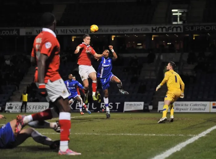 Framed Print : Matt Smith Scores Equalizer for Bristol City against Gillingham in Johnstone's Paint Trophy Area Final Framed Print : Matt Smith Scores Equalizer for Bristol City against Gillingham in Johnstone's Paint Trophy Area Final