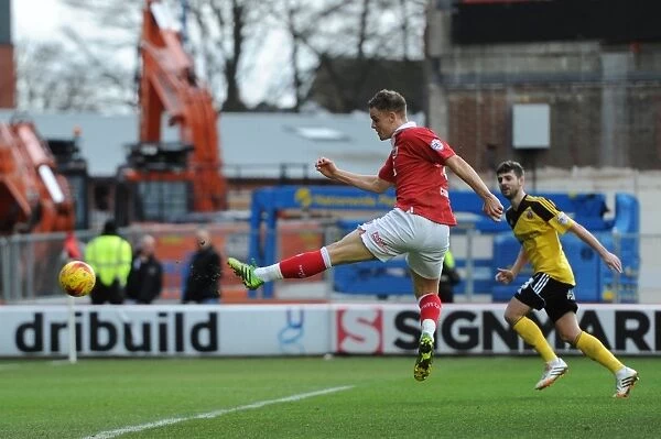 Matt Smith Scores Game-Winning Goal for Bristol City Against Sheffield United - February 14, 2015