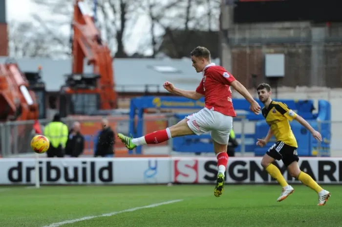 Framed Print : Matt Smith Scores Game-Winning Goal for Bristol City Against Sheffield United - February 14, 2015 Framed Print : Matt Smith Scores Game-Winning Goal for Bristol City Against Sheffield United - February 14, 2015