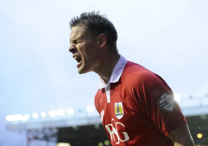 Framed Print : Matt Smith's Euphoric Goal: Bristol City's Triumph Over Yeovil Town (December 2014) Framed Print : Matt Smith's Euphoric Goal: Bristol City's Triumph Over Yeovil Town (December 2014)