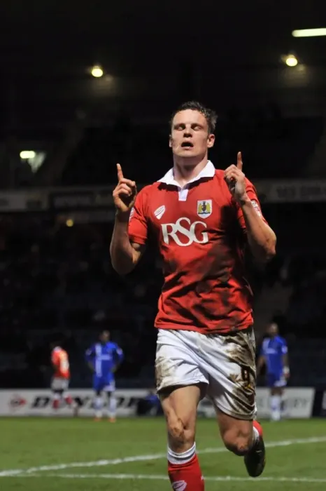 Framed Print : Matt Smith's Euphoric Goal Celebration: Bristol City's Victory in the Johnstone's Paint Trophy Area Final vs. Gillingham (2015) Framed Print : Matt Smith's Euphoric Goal Celebration: Bristol City's Victory in the Johnstone's Paint Trophy Area Final vs. Gillingham (2015)