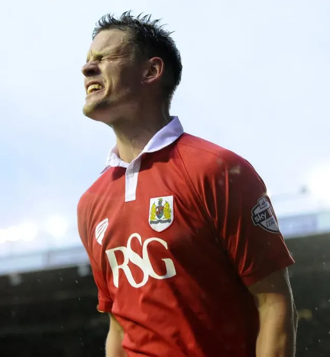 Framed Print : Matt Smith's Goal Celebration: Bristol City's Victory Over Yeovil Town, December 2014 Framed Print : Matt Smith's Goal Celebration: Bristol City's Victory Over Yeovil Town, December 2014