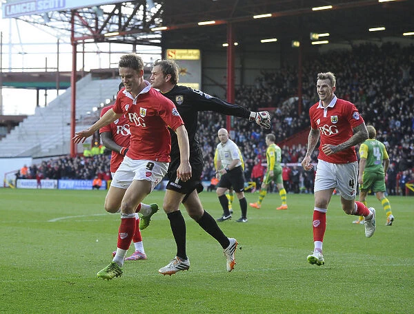 Matt Smith's Goal Sparks Controversy: Roy Carroll Protests in Bristol City vs Notts County Match